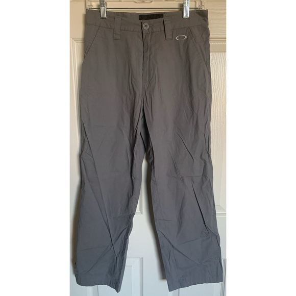 Oakley Gray Slacks Men’s Size 28 - Picture 1 of 4